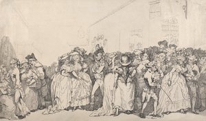 Box Lobby Loungers by Thomas Rowlandson