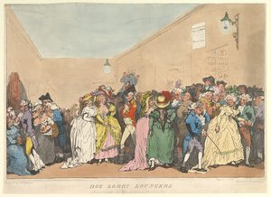 Box Lobby Loungers by Thomas Rowlandson