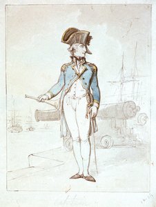 Captain by Thomas Rowlandson