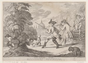 City Foulers-Mark!, 1799 by Thomas Rowlandson