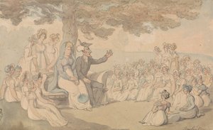 Dr. Syntax Visits a Boarding School for Young Ladies