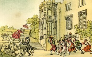 Dr Syntax and the Bees by Thomas Rowlandson