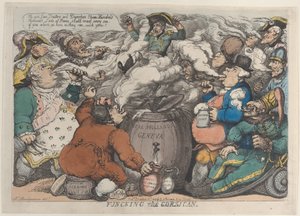 Funcking the Corsican by Thomas Rowlandson