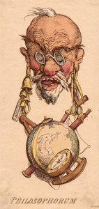 Heads: Philosophorum by Thomas Rowlandson