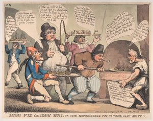 High Fun for John Bull, or the Republicans Put to their Last Shift