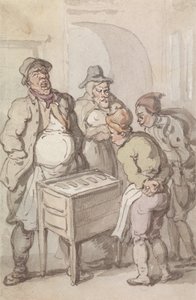 Hot Spice Gingerbread All Hot by Thomas Rowlandson