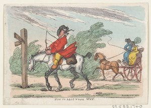 How to Lose Your Way, 1803-1815 by Thomas Rowlandson