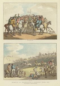 Humours of Horse-Racing a Hundred Years Ago by Thomas Rowlandson