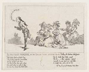 La Politesse Françoise, or The English Ladies Petition to His Excellency the Mushroom