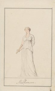 Melpomene by Thomas Rowlandson