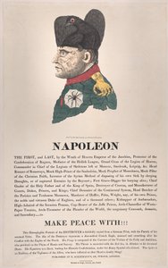 Napoleon, March 1814