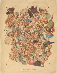 Odd-Characters by Thomas Rowlandson