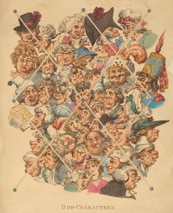 Odd-Characters by Thomas Rowlandson
