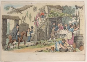 Plate 34, from World in Miniature by Thomas Rowlandson