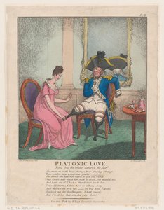 Platonic Love by Thomas Rowlandson