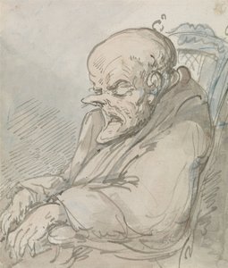 Portrait of an Old Man by Thomas Rowlandson