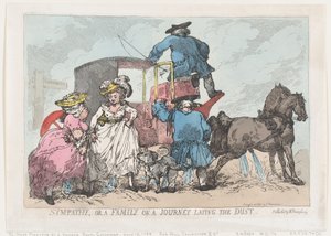 Sympathy, or A Family On A Journey Laying The Dust, July 12, 1784
