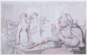 The Cruel Mistress by Thomas Rowlandson