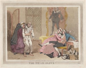 The Dead Alive!, July 1795 by Thomas Rowlandson