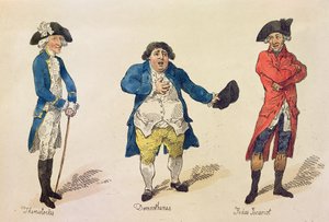 The Rival Candidates, Frontispiece in the Book 