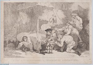 The Sad Discovery of the Graceless Apprentice, November 30, 1785 by Thomas Rowlandson