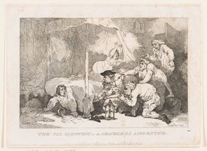 The Sad Discovery of the Graceless Apprentice by Thomas Rowlandson