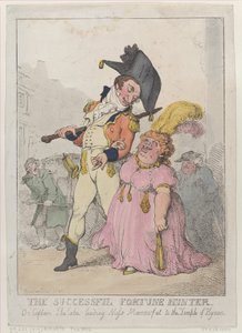 The Successful Fortune Hunter, or Captain Shelalee Leading Miss Marrowfat