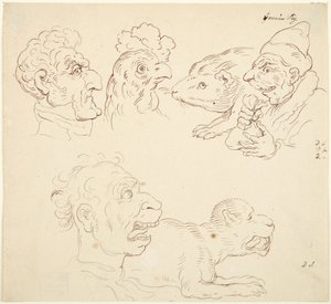 Three Caricatures