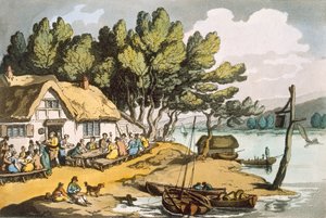 View Near Newport, Isle of Wight by Thomas Rowlandson