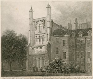North East View of the House of Commons from a Drawing by Thomas Sandby RA