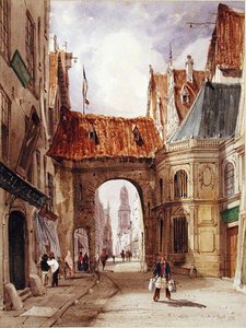 Church of St. Charles Borromeo at Antwerp by Thomas Shotter Boys
