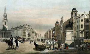 Entry to the Strand from Charing Cross, from 