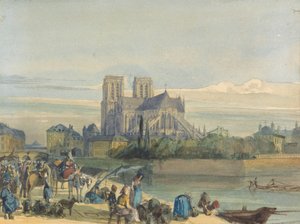 Notre Dame, Paris by Thomas Shotter Boys