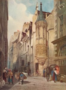 Paris Street Scene The House of Admiral Coligny