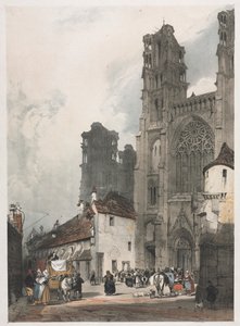 Picturesque Architecture in Paris, Ghent, Antwerp, Rouen: Laon, France