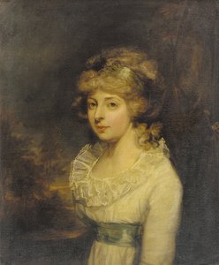Portrait of the Hon. Mary Wyndham Bouverie by Thomas Stewart