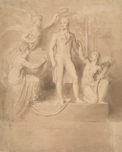A Study for the Wellington Monument by Thomas Stothard