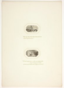 Study for a Plate from The Task by Thomas Stothard