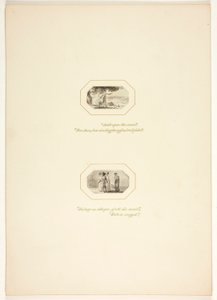 Study for a Plate from The Task by Thomas Stothard