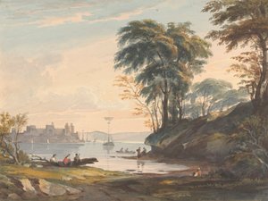 August 15th, Conway Castle by Thomas Sully