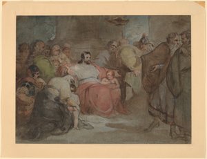 Suffer the Little Children by Thomas Sully