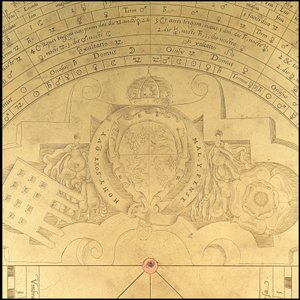 Astrolabe (detail) by Thomas & Sutton Henry (c.1624 65) Gemini