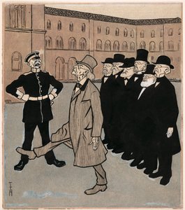 The Freedom of Science; Simplicissimus V/5 by Thomas Theodor Heine