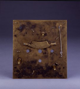 Miniature striking bracket clock, no. 222 (detail) by Thomas Tompion