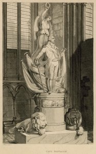 Memorial to Captain Montague, Westminster Abbey, London by Thomas Uwins
