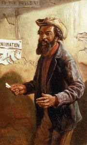 His First Vote, 1868 by Thomas Waterman Wood