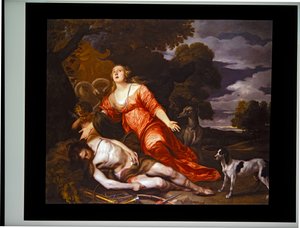 The Death of Adonis by Thomas Willeboirts Bosschaert