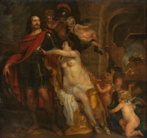 Venus Arming a Warrior, Possibly Johan Maurits at the Forge of Vulcan