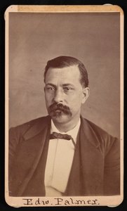 Portrait of Edward Palmer