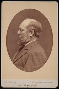 Portrait of James Abram Garfield by Thomas William Smillie